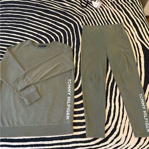 Tommy Hilfiger Khaki Green Top